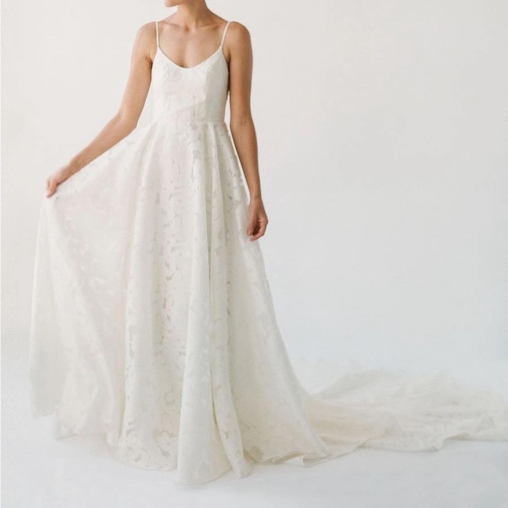 truvelle wedding gown - custom, unaltered